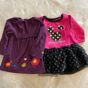 Baby baby girl Disney and friend dresses 3-6 & 6-9